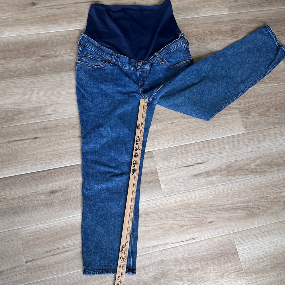 Abercrombie ankle straight maternity jeans - Picture 2 of 4